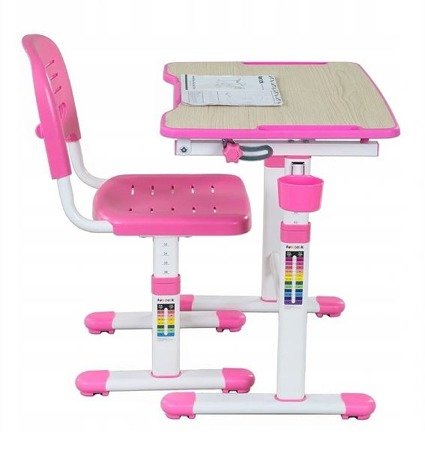 Biurkosa Biurko + krzesełko dla dziecka Pink 11976333