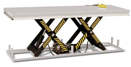 Stacjonarny stół podnośny (udźwig: 2000 kg, wymiary stołu: 2500x820 mm, wysokość podnoszenia min/max: 205-1000 mm) 31070593
