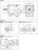 Silnik hydrauliczny tłoczkowy Hydro Leduc (objętość robocza: 25 cm³, maksymalna prędkość ciągła: 6300 min-1 /obr/min) 01538891